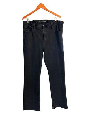 Old Navy Mens Black Boot-Cut Jeans Size 40x32
